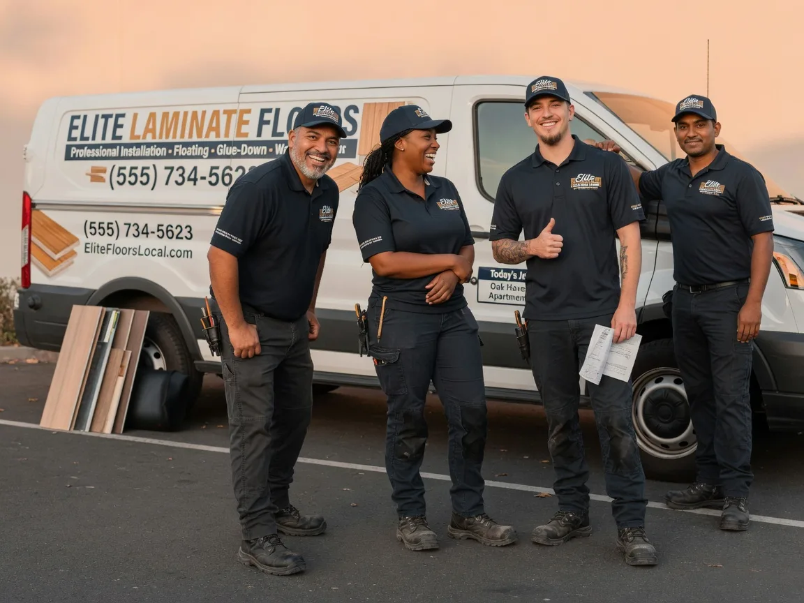 Laminate flooring installation company in Longford, KS